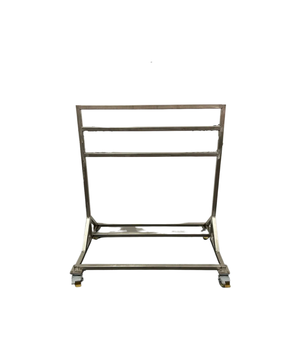 Single Sided Welded Stainless Rolling Rack