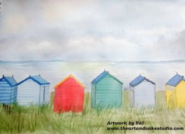 By the sea - Adult Art lessons