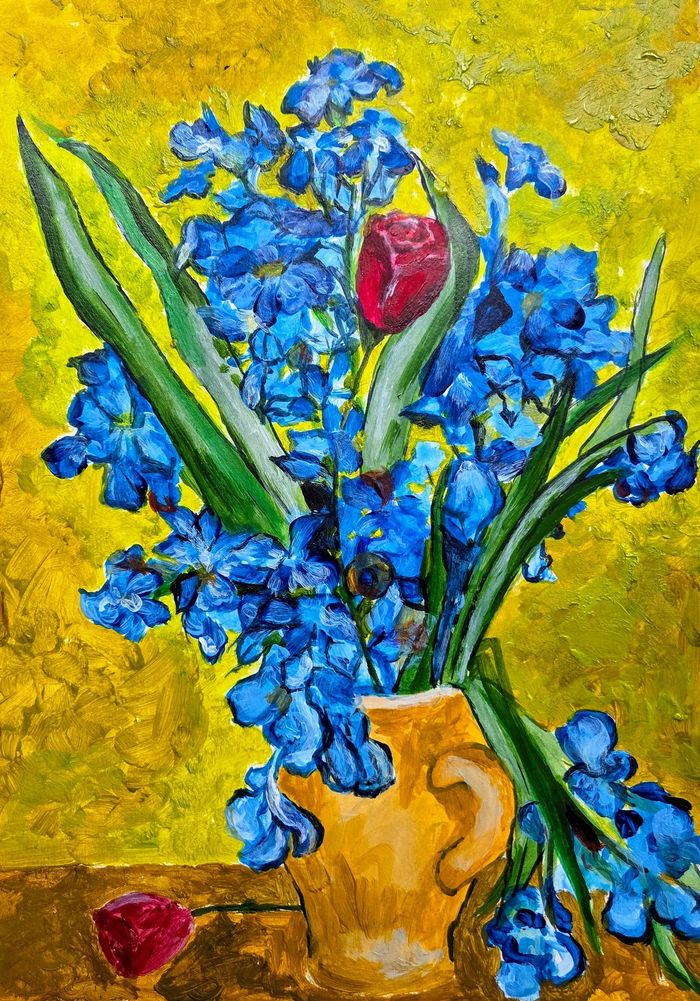 Van Gogh inspired art