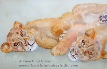 Lioness  - Adult Art lessons