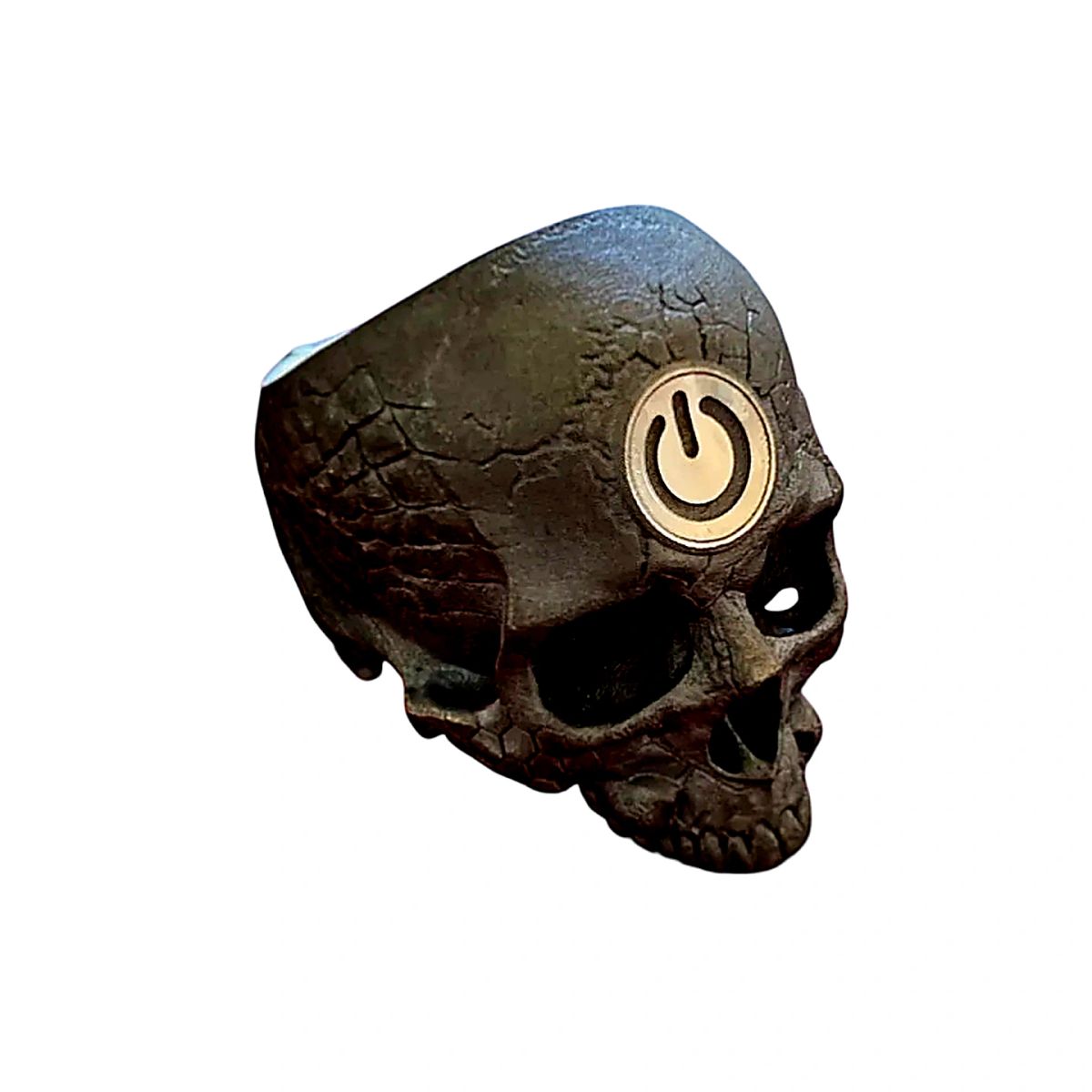 Geoff Thomas • Blackened 2tone TechSkull.2 Power Skull