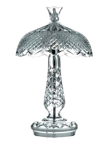 Waterford   Crystal  Achill  Mushroom  Lamp  Small  Type  47.5 cm  Height
Gift  Boxed