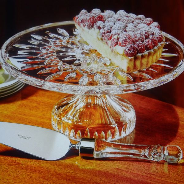 WATERFORD CRYSTAL LISMORE COLLECTION FOOTED CAKE PLATE 11 CM
