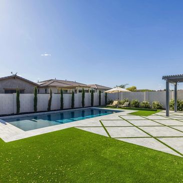 Top rated Arizona hardscape installation company, contact us for a Free Landscape Design.