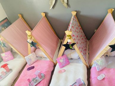 Pretty in Pink Teepee Theme