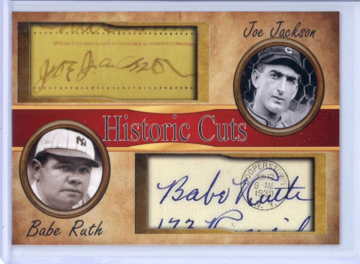 BABE RUTH & SHOELESS JOE JACKSON –