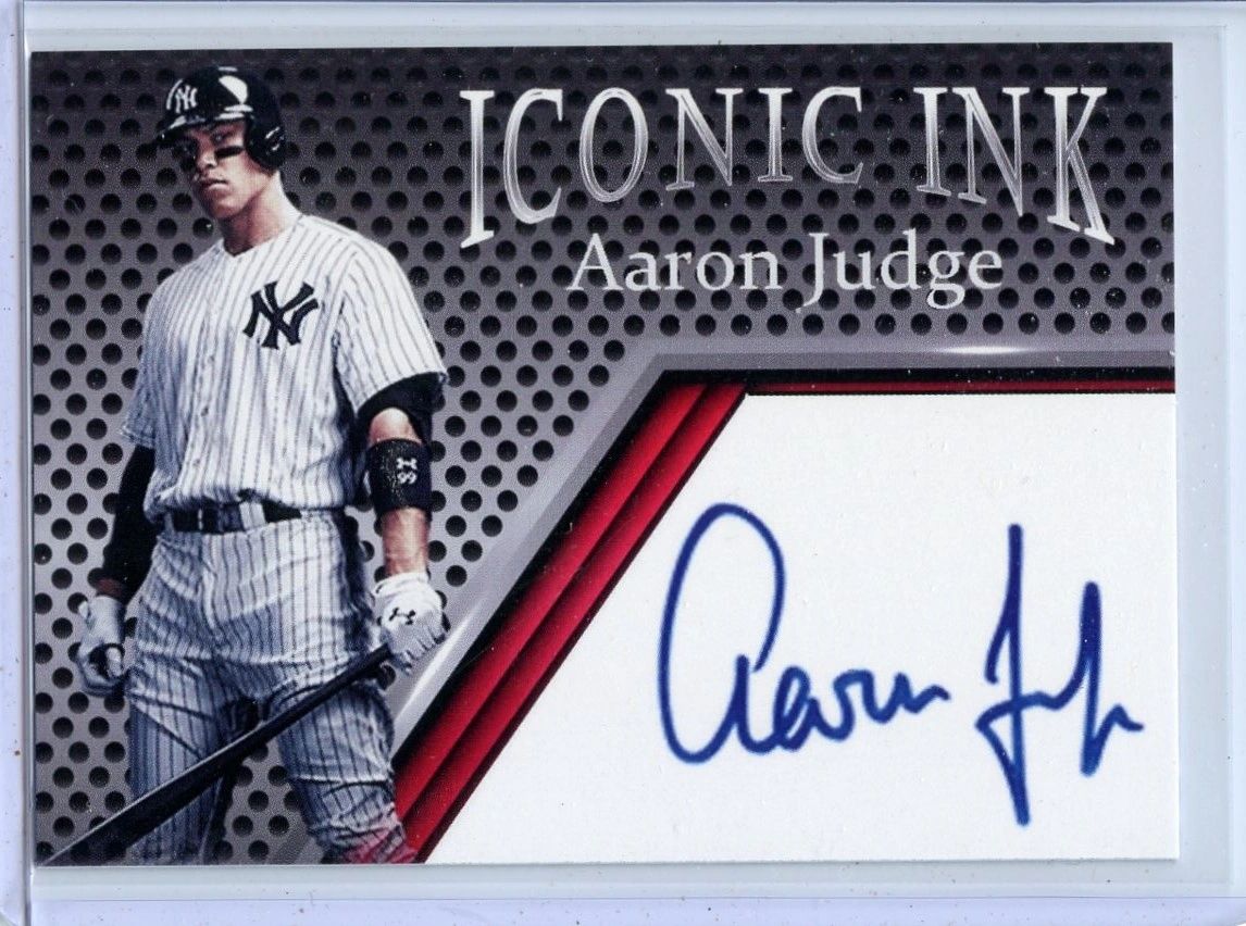 Aaron Judge Facsimile Signature Tribute