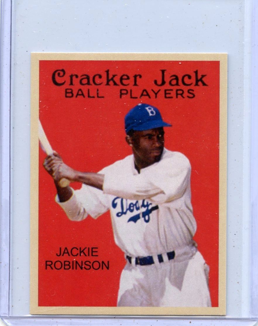 J117 JACKIE ROBINSON DODGERS 2022 CRACKER JACK CARD 11