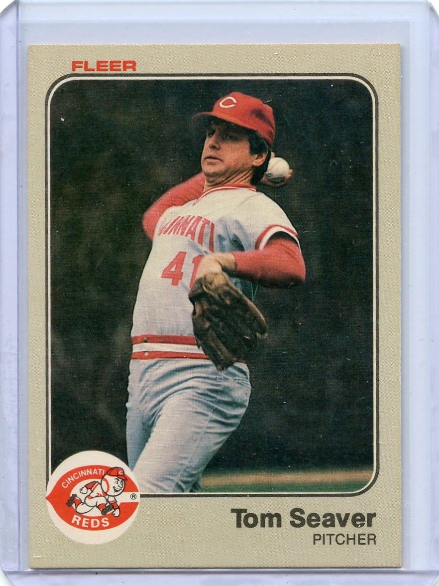 TOM SEAVER - REDS - BASEBALL CARD AS PICTURED - A1577
