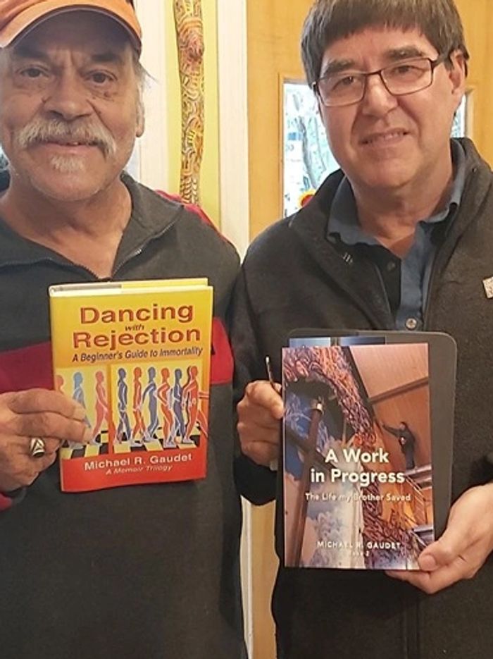 CARFAC's Grant Dutnall with a copy of my 2nd book.