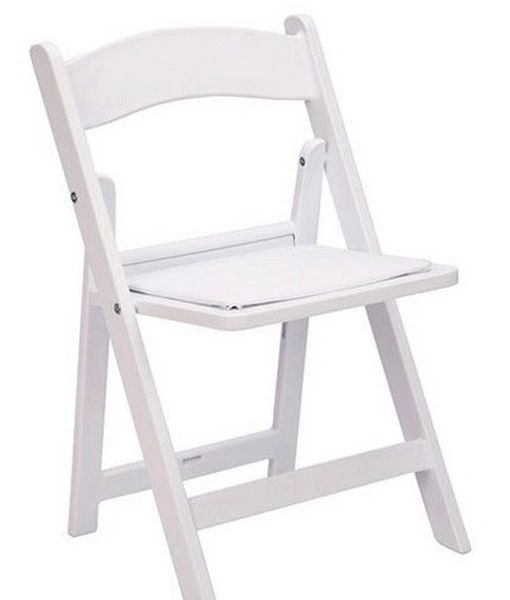 White Resin Folding Chair   Rs=w 1200,h 1200