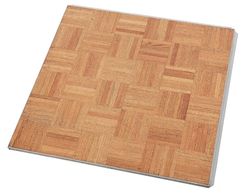 Plancher de danse en marqueterie, section 3x3. 