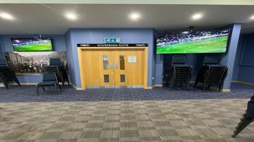 Shrewsbury FC tv installation 
