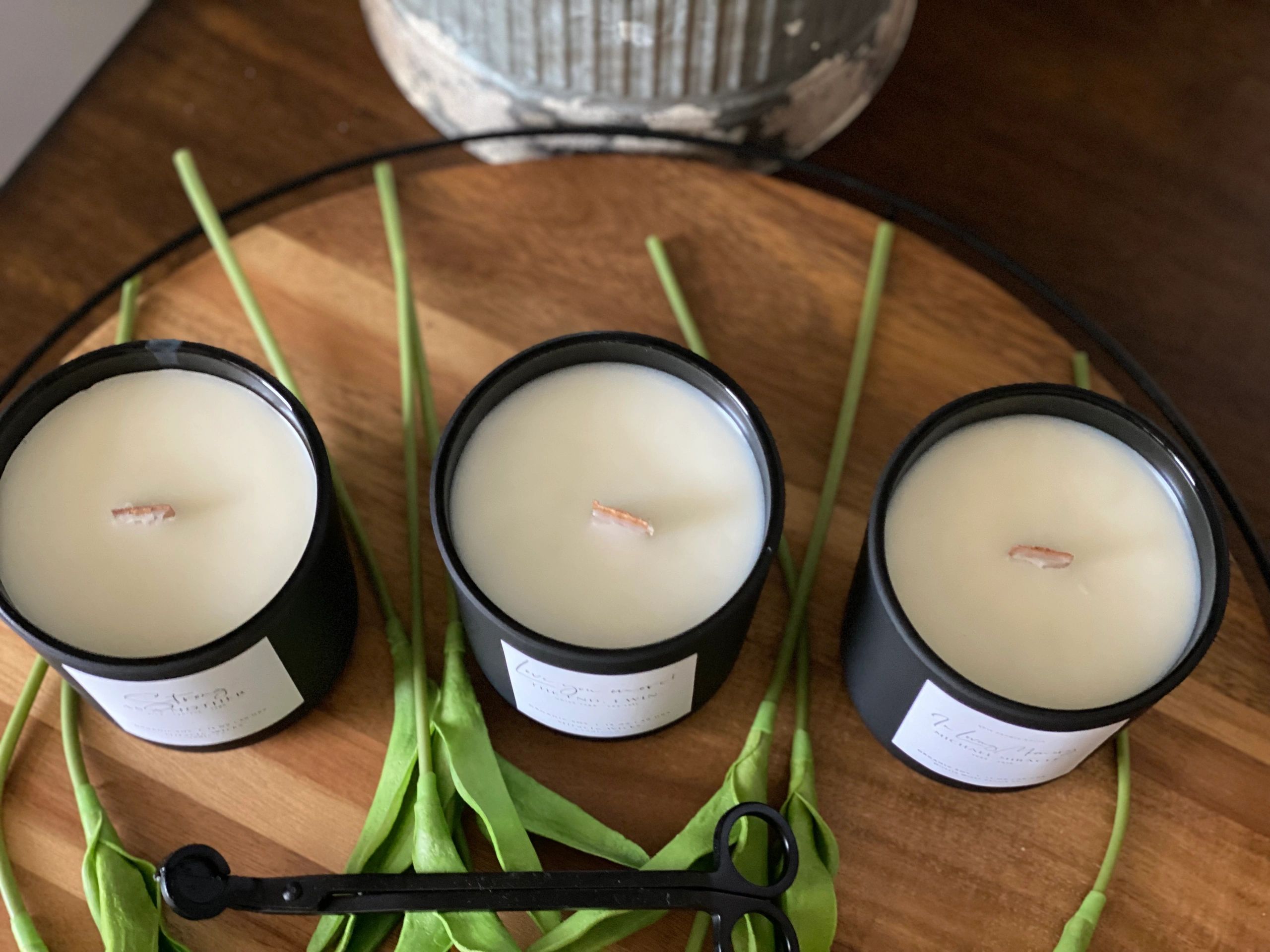 Personalized Hand Poured Candles Miracle Wicks Candle Co