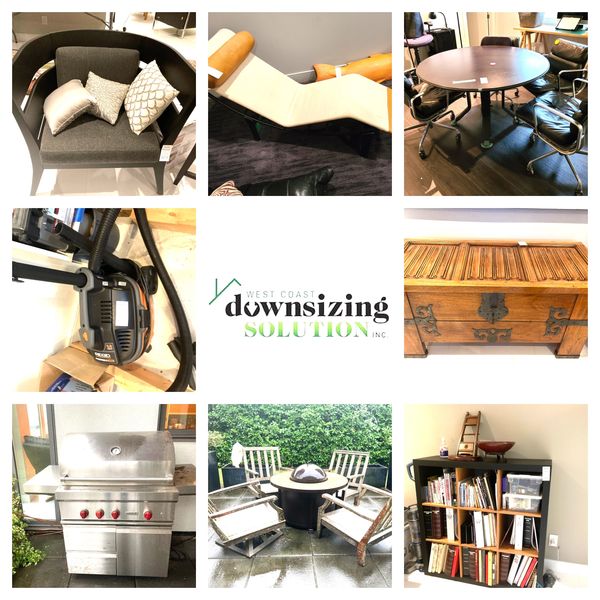 Wolf BBQ, Antique Chest, Rigid, Firepit Patio Set, Vintage recliner West Coast Downsizing Solution