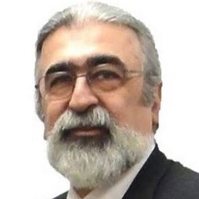 Portrait of an older man with gray hair, beard, and glasses.