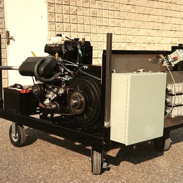 Hydrogen internal combustion engine designed for Stuart Energy 