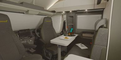 Swift Trekker X Seating Area