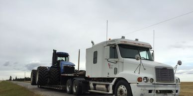 Lowboy and Transportation services.