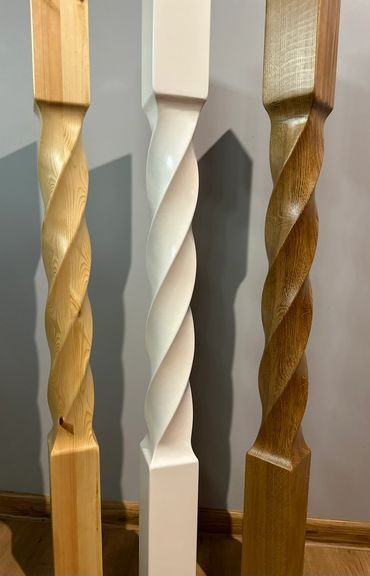 Ny meglere 
Moderne stolpe
Moderne baluster
Ny stolpe
