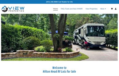 Hilton Head Island Motorcoach Resort, View Properties RV Lots for sale