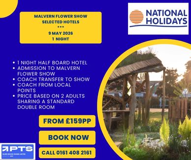 Show garden with garden buildings