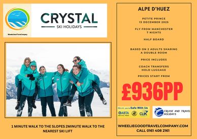 Group of ski reps in green jackets having fun in the snow