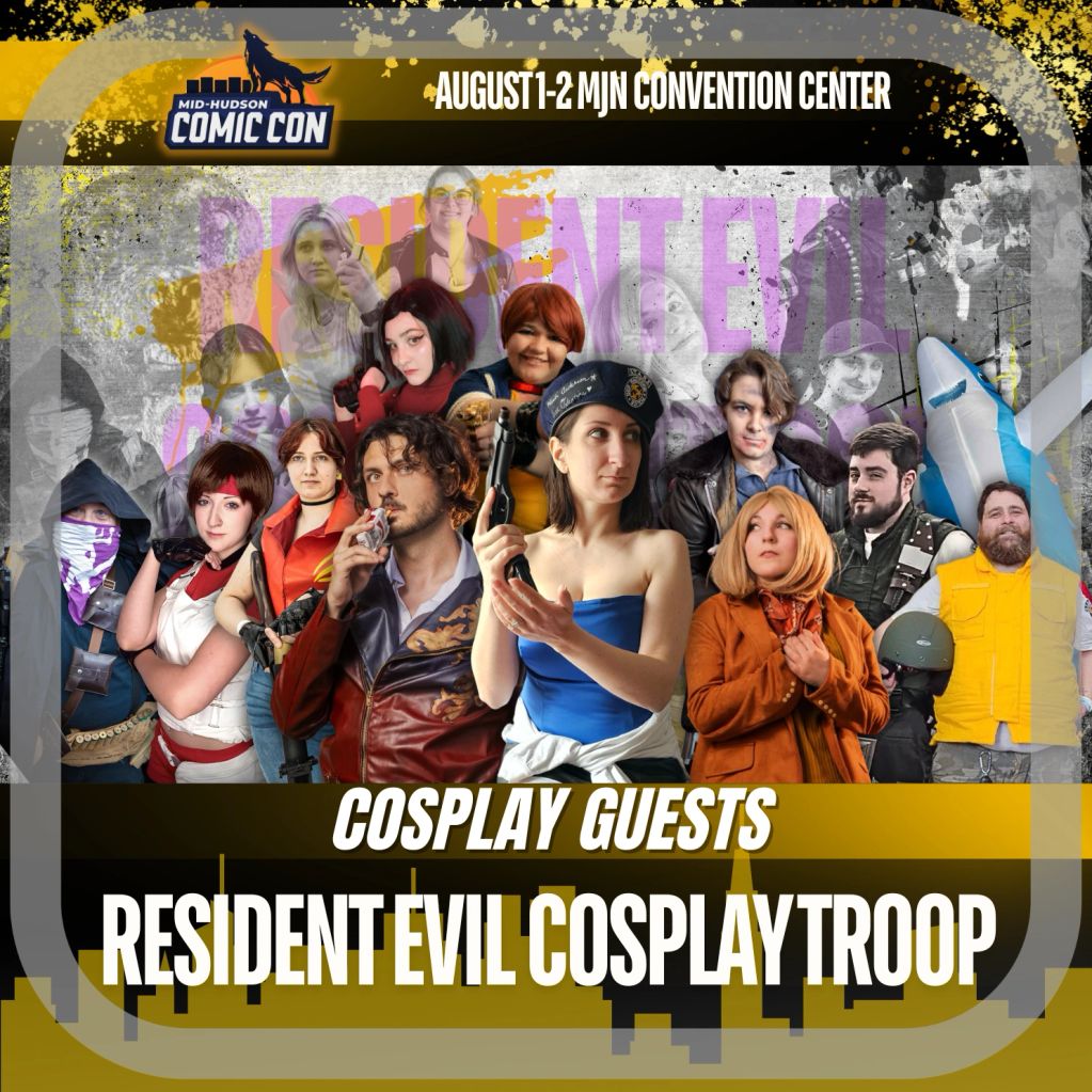Resident Evil cosplay guests at Mid-Hudson Comic Con.