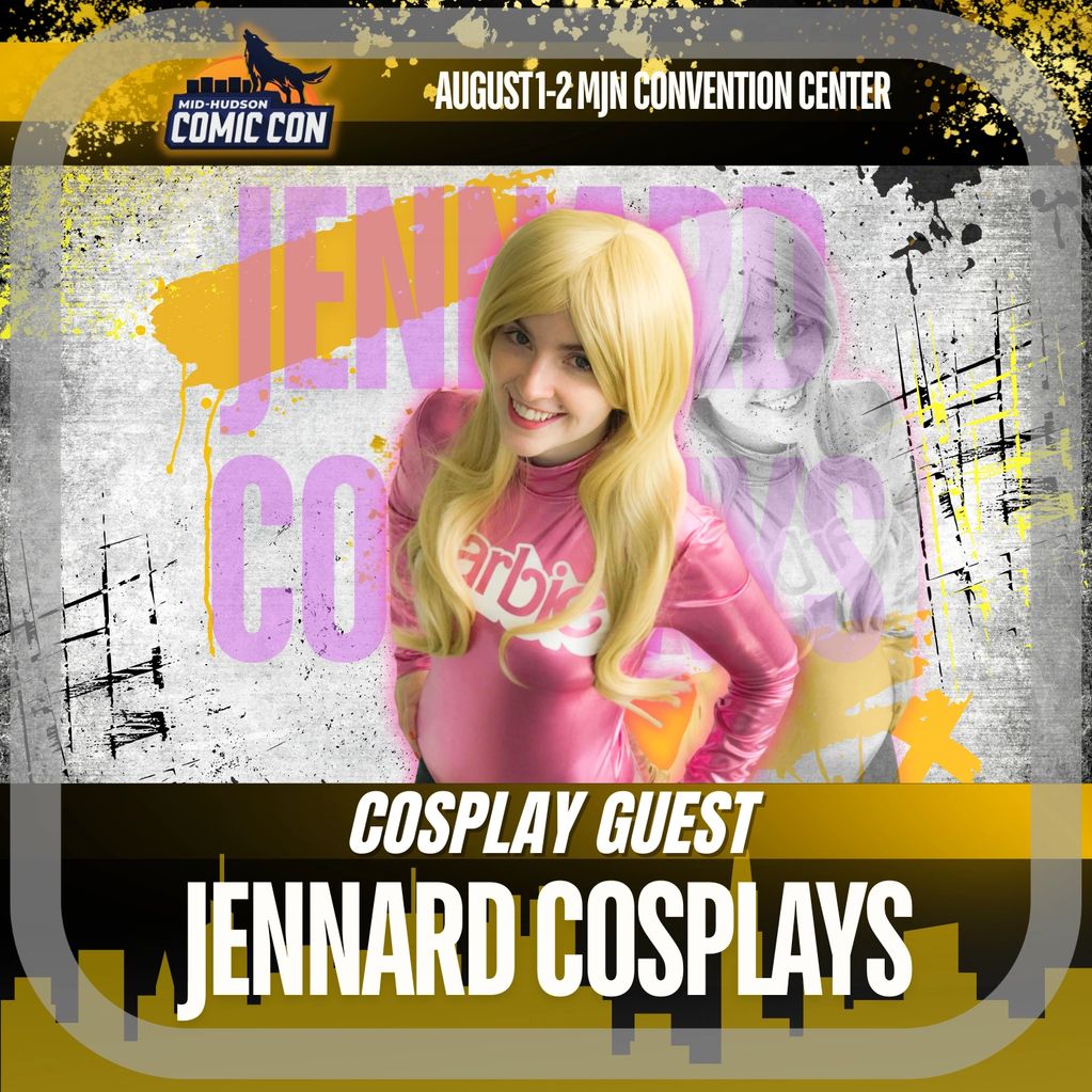 Cosplay guest Jennard Cosplays at Mid-Hudson Comic Con.
