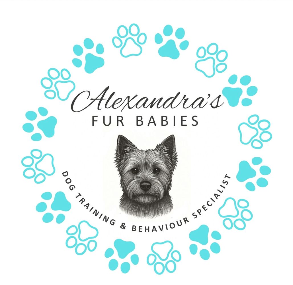 Logo for Alexandra's Fur Babies dog training and behaviour specialist.