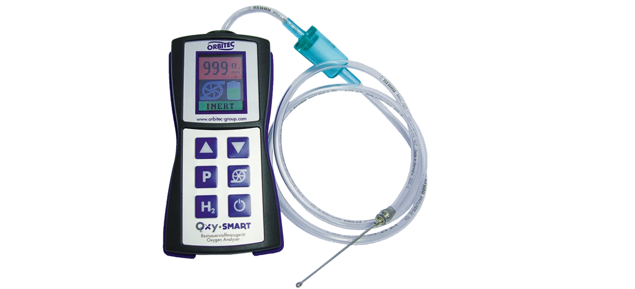 Sử dụng máy đo xông khí trong hàn ống orbital dược phẩm