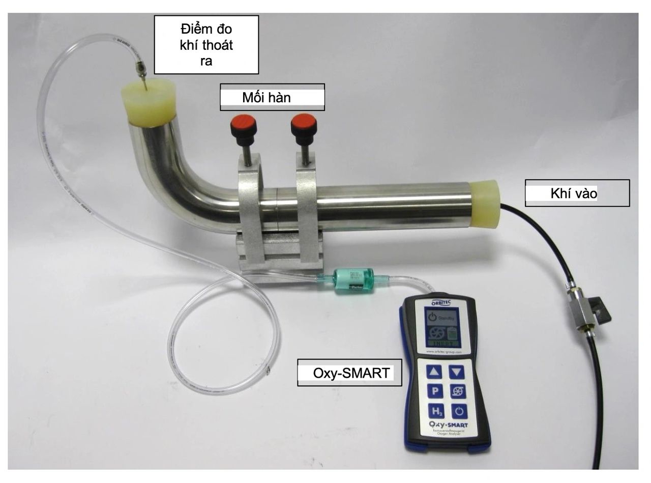 Máy đo nồng độ oxy hàn orbital