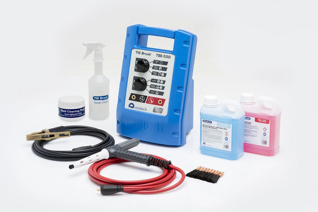 Máy tẩy, làm sạch, vệ sinh mối hàn inox TBE 550