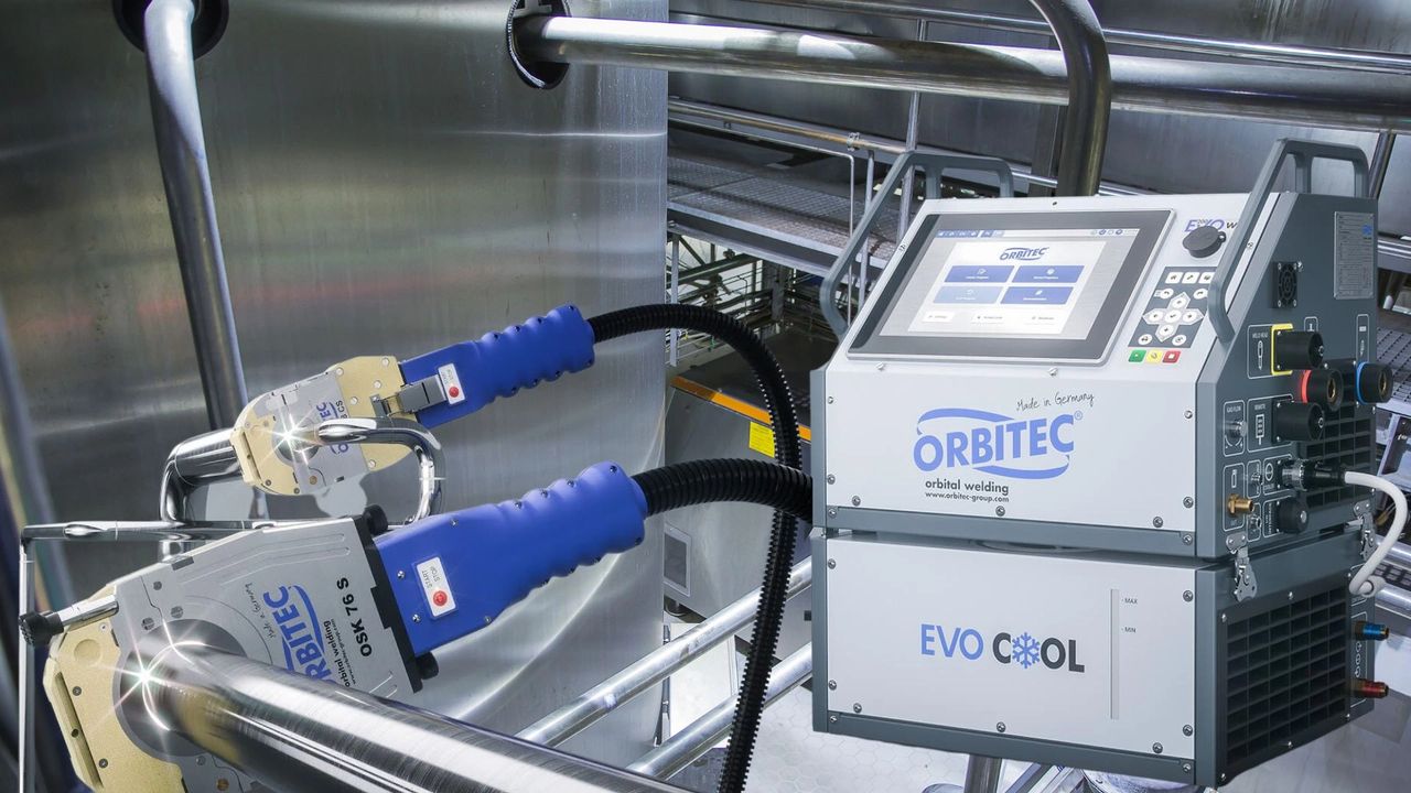 Máy hàn orbital của Orbitec ( (Đức) Máy hàn orbital của Orbitec ( (Đức)