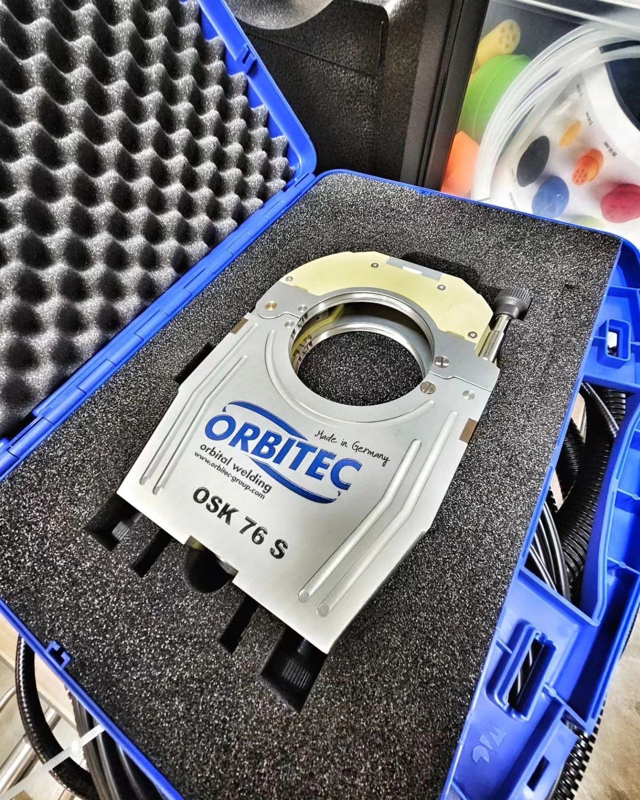 Đầu hàn orbital tách rời của Orbitec Đầu hàn orbital tách rời của Orbitec