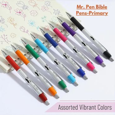 Mr. Pen Bible Pens, 8 Pack, Assorted Colors, Bible Journaling Pens, No Bleed Pens, 