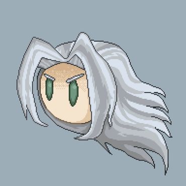 Chibi Fanart of Sephiroth from Final Fantasy VII