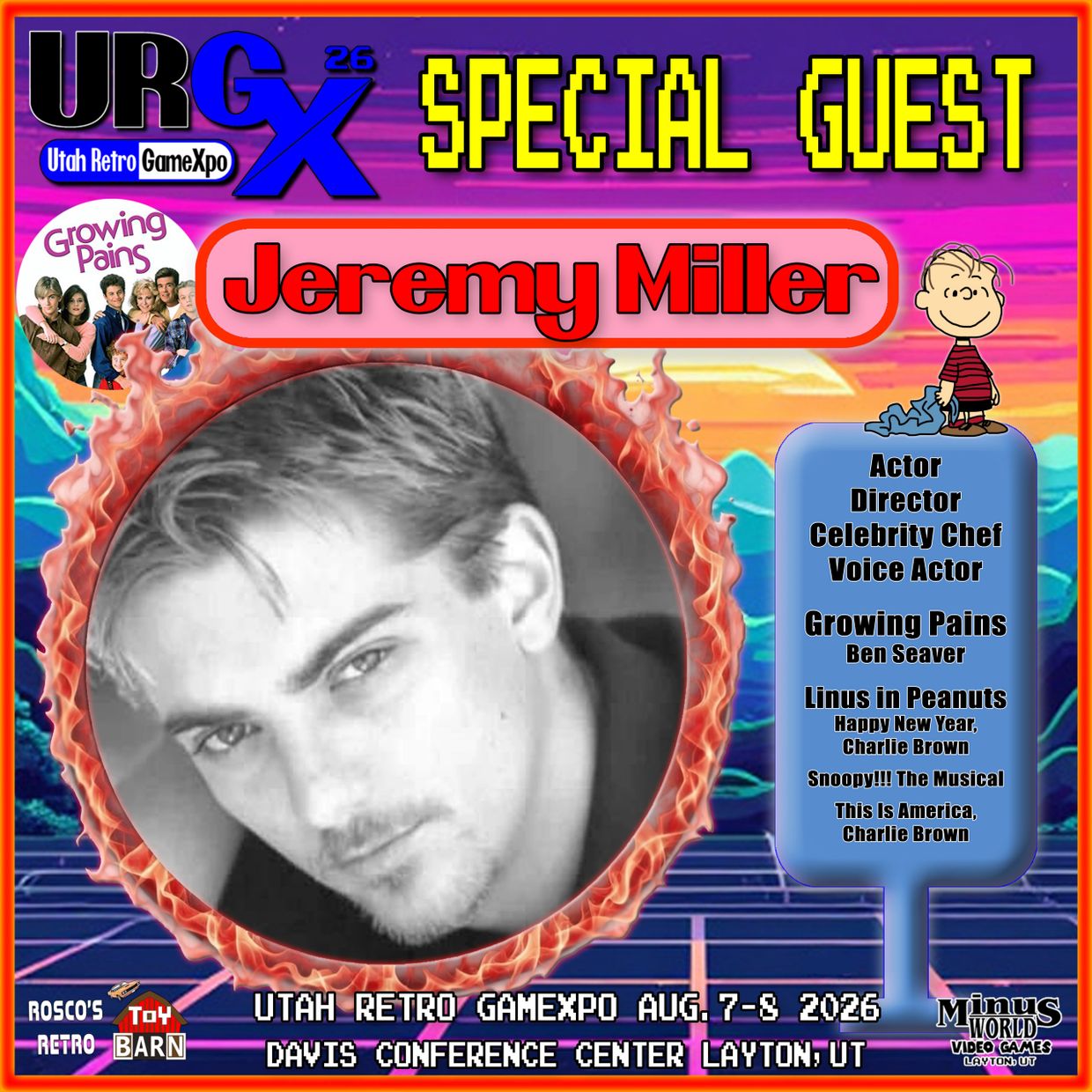 Jeremy Miller, special guest at Utah Retro GameXpo 2026.