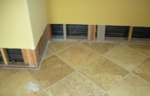 removal of damaged drywall