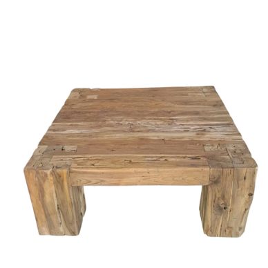 Square Teak Wood Coffee Table 