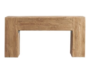 80” Long Teak Wood Console