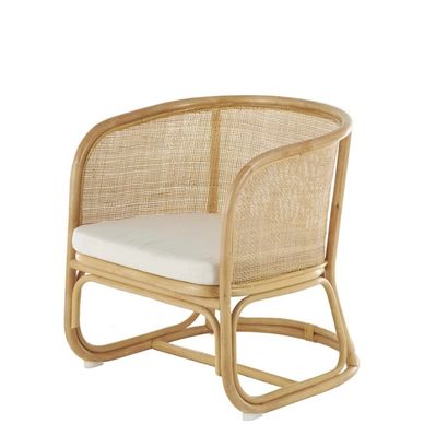 Round Back Cane Chair