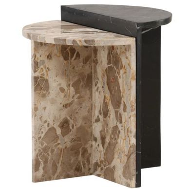 Marble & Wood Nesting Tables