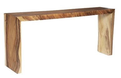 Suar Wood  Waterfall Console 