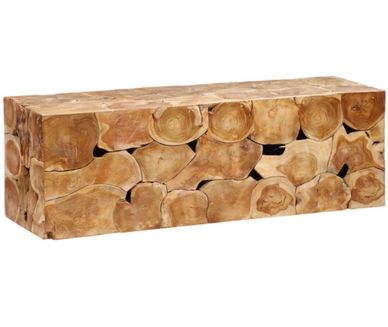  Teak Wood  Puzzle Bench