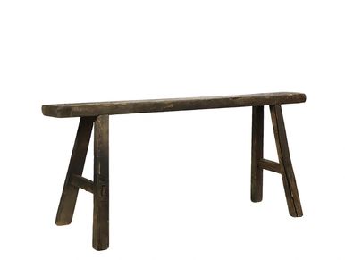 Slim Wooden Bench