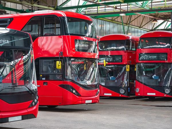 UK red buses