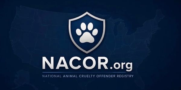 Logo of NACOR.org with a paw print shield.