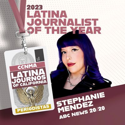 2023 Latina Journalist of the Year, Stephanie Mendez