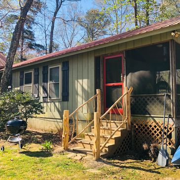 Owl's Perch: cabin sleeps 8 in Mentone, AL on Eagle Lake.